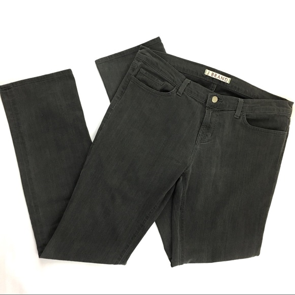J Brand Denim - J Brand Gray Low Rise Cigarette Jean